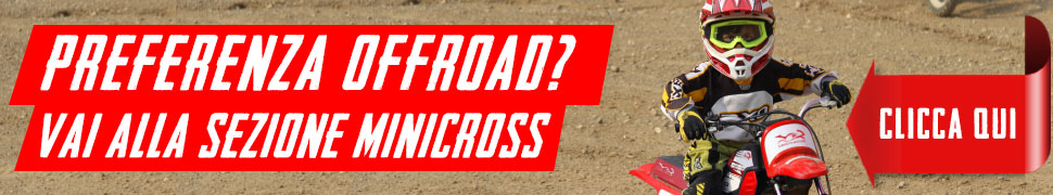 Scopri tutti i modelli di Mini Moto da Cross e MiniCross per bambini su Compatto Motors